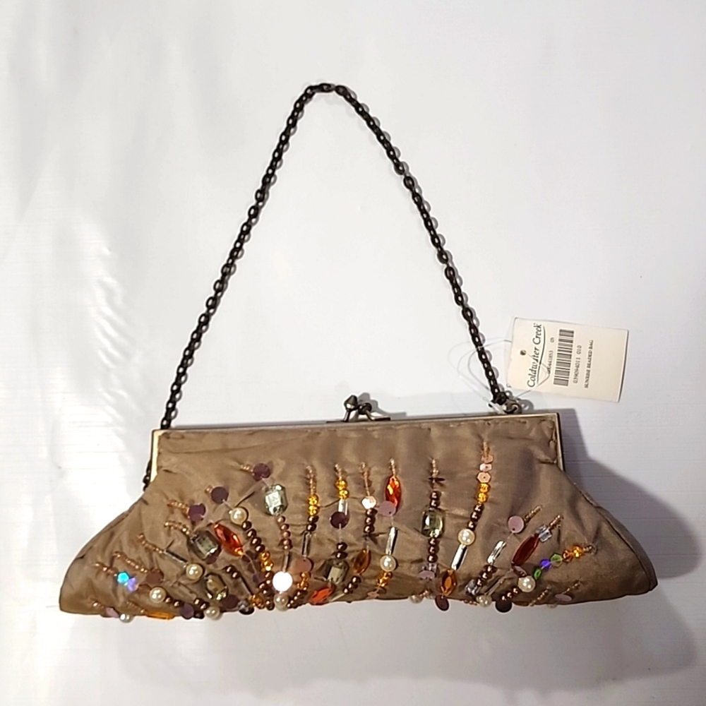 Coldwater Creek Evening Clutch, NWT